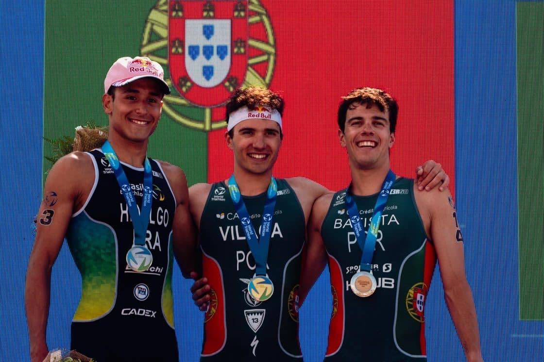 Torres Novas in the spotlight at the Triathlon World Championship with Ricardo Batista's podium