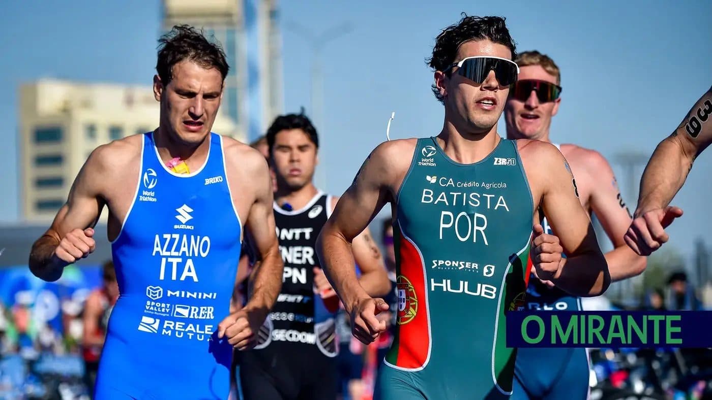 Torres Novas triathlon puts three athletes in the top 20 at a World Championship round