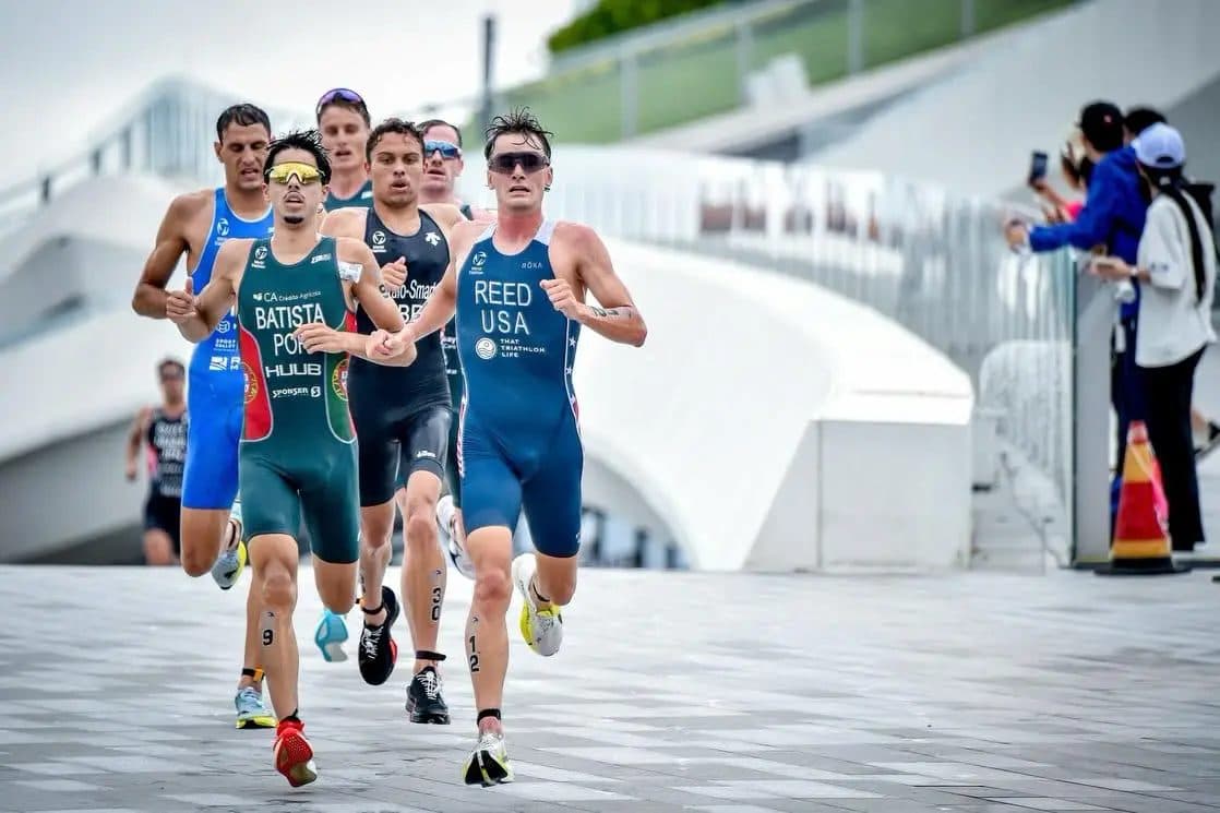 João Nuno Batista finishes 16 seconds off the podium at the Triathlon World Championship